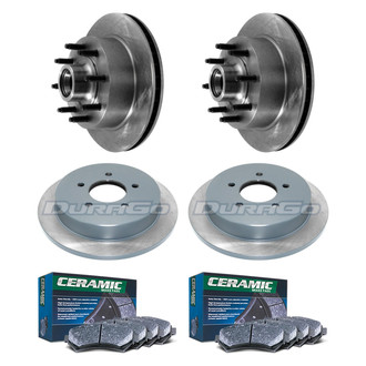 DuraGo® - Plain Brake Kit with Ceramic Pads