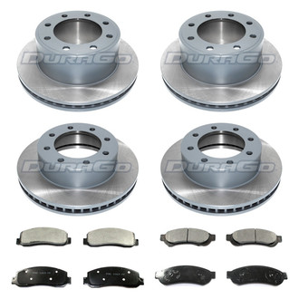 DuraGo® - Titanium Series Plain Brake Kit with Ceramic Pads