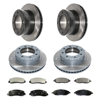 DuraGo® - Electrophoretic Coated Plain Brake Kit with Ceramic Pads