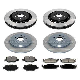 DuraGo® - Municipal Series Plain Brake Kit with Ceramic Pads