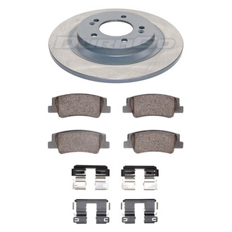 DuraGo® - 2-Pc Titanium Series Disc Brake Rotor Kit
