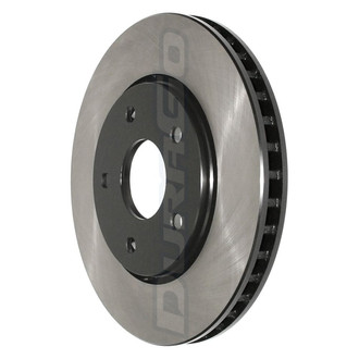 DuraGo® - Electrophoretic Coated Plain Vented Front Brake Rotor