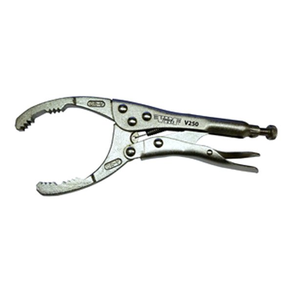 VIM Tools® - 2-1/8" to 4-1/4" Steel Adjustable Locking Oil Filter Pliers