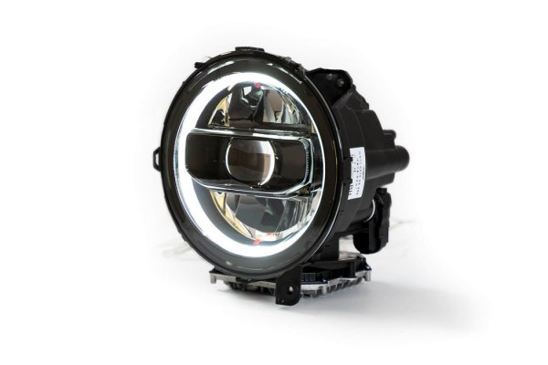 DV8 Offroad® - 7" Round Black Projector LED Headlights