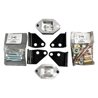DV8 Offroad® - 2.5" x 2.5" Rock Roller Front and Rear Suspension Lift Kit