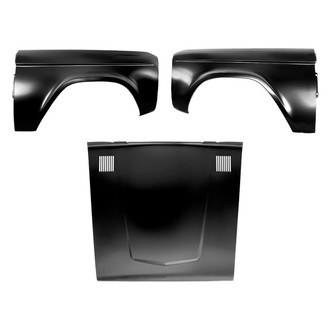 Dynacorn® BNDL-208602 - 3-Piece (Hood Panel, Front Driver and Passenger Side Fender)