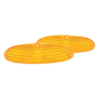 Dynacorn® - Driver and Passenger Side Replacement Turn Signal/Parking Light Lenses