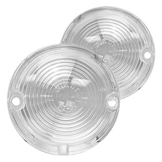 Dynacorn® - Driver and Passenger Side Replacement Turn Signal/Parking Light Lenses
