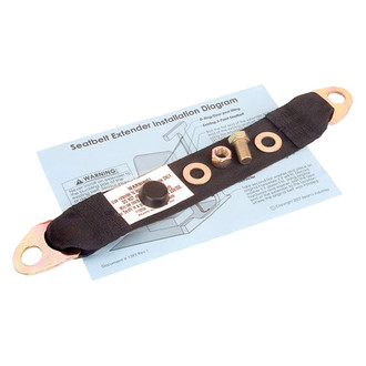 Dynacorn® - Seat Belt Extender, Black