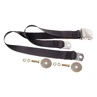 Dynacorn® - 60" Seat Belt with Lift Buckle Latch, Black