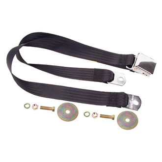 Dynacorn® - 74" Seat Belt with Lift Buckle Latch, Black