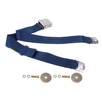 Dynacorn® - 60" Seat Belt with Lift Buckle Latch, Dark Blue