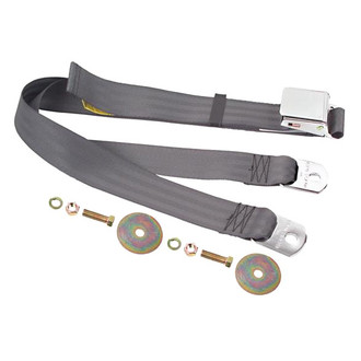 Dynacorn® - 74" Seat Belt with Lift Buckle Latch, Dark Gray