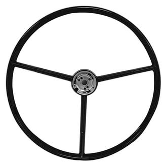 Dynacorn® - 3-Spoke Standard Black Steering Wheel