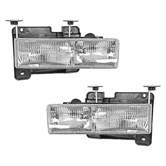 Dynacorn® - Driver and Passenger Side Replacement Headlight Set