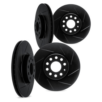 DFC® - Premium Slotted Front and Rear Brake Rotors