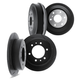 DFC® - Premium Slotted Front and Rear Brake Rotors