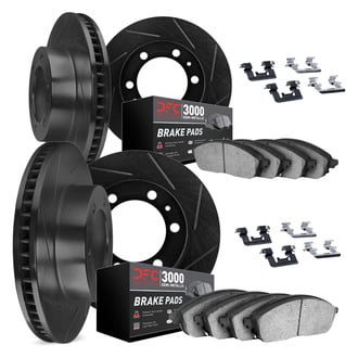 DFC® - Slotted Brake Kit with 3000 Series Semi-Metallic Brake Pads