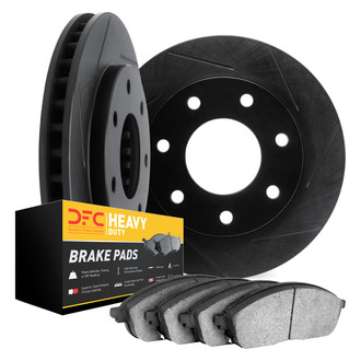DFC® - Slotted Rear Brake Kit with Heavy Duty Brake Pads