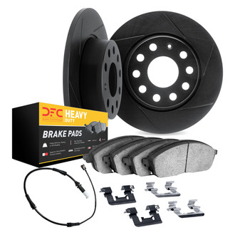 DFC® - Slotted Rear Brake Kit with Heavy Duty Brake Pads