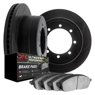 DFC® - Slotted Rear Brake Kit with Ultimate Duty Performance Brake Pads