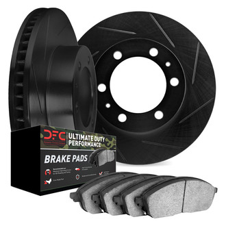 DFC® - Slotted Front Brake Kit with Ultimate Duty Performance Brake Pads