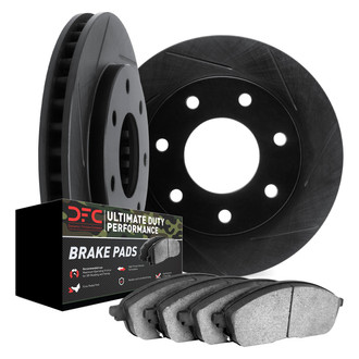 DFC® - Slotted Rear Brake Kit with Ultimate Duty Performance Brake Pads