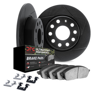 DFC® - Slotted Rear Brake Kit with Ultimate Duty Performance Brake Pads