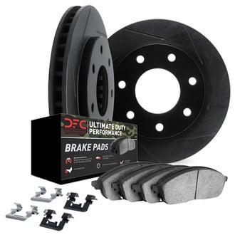 DFC® - Slotted Front Brake Kit with Ultimate Duty Performance Brake Pads