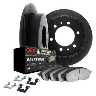 DFC® - Slotted Rear Brake Kit with Ultimate Duty Performance Brake Pads