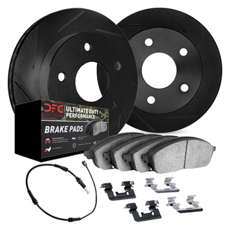 DFC® - Slotted Front Brake Kit with Ultimate Duty Performance Brake Pads