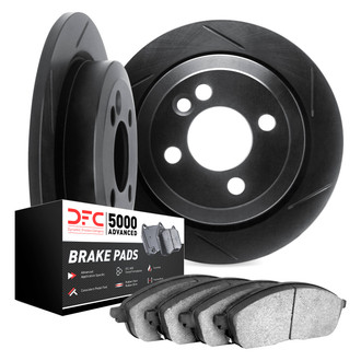 DFC® - Slotted Front Brake Kit with 5000 Advanced Brake Pads