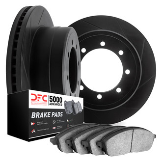 DFC® - Slotted Front Brake Kit with 5000 Advanced Brake Pads