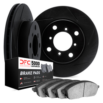 DFC® 3502-92005 - Slotted Front Brake Kit with 5000 Advanced Brake Pads
