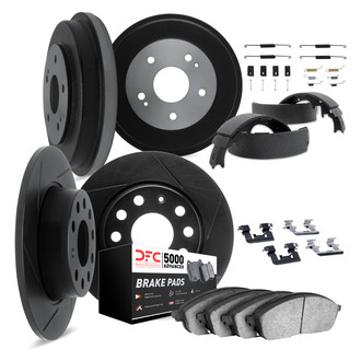 DFC® - Slotted Brake Kit with 5000 Advanced Brake Pads