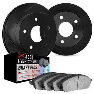 DFC® 3802-40010 - Slotted Front Brake Kit with 4000 HybriDynamic Brake Pads
