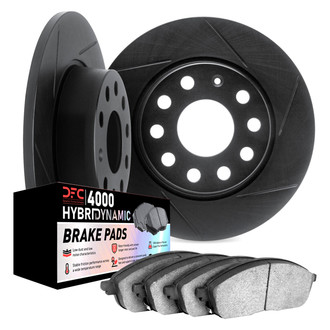DFC® - Slotted Front Brake Kit with 4000 HybriDynamic Brake Pads