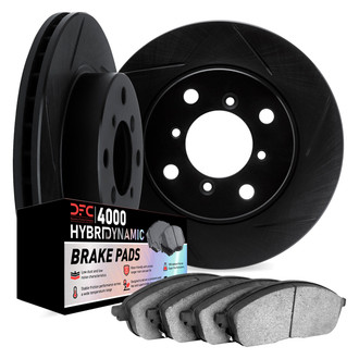 DFC® 3802-92005 - Slotted Front Brake Kit with 4000 HybriDynamic Brake Pads