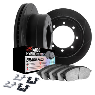 DFC® 3812-54009 - Slotted Front Brake Kit with 4000 HybriDynamic Brake Pads