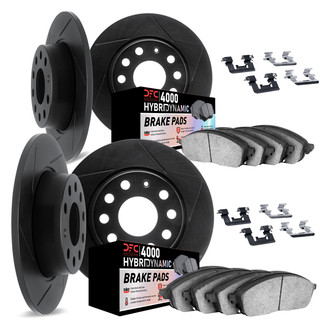 DFC® - Slotted Front and Rear Brake Kit with 4000 HybriDynamic Brake Pads