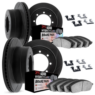 DFC® - Slotted Brake Kit with 4000 HybriDynamic Brake Pads