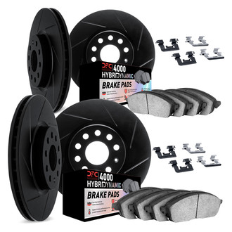 DFC® - Slotted Front and Rear Brake Kit with 4000 HybriDynamic Brake Pads