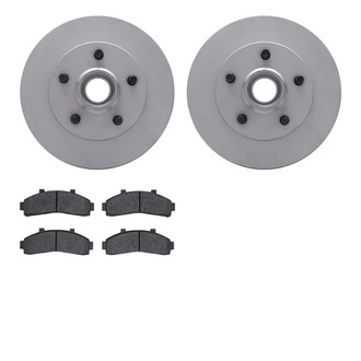 DFC® - Geospec Plain Front Brake Kit with Heavy Duty Brake Pads