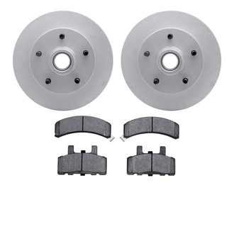 DFC® - Geospec Plain Front Brake Kit with Ultimate Duty Performance Brake Pads