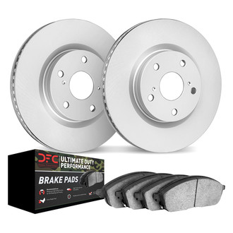 DFC® - Geospec Plain Rear Brake Kit with Ultimate Duty Performance Brake Pads
