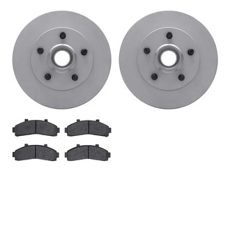 DFC® - Geospec Plain Front Brake Kit with Ultimate Duty Performance Brake Pads