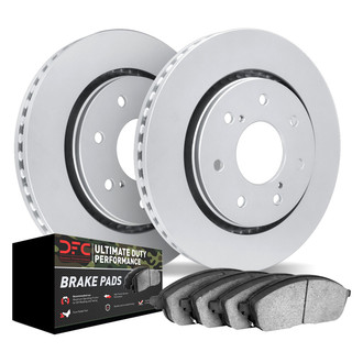DFC® - Geospec Plain Rear Brake Kit with Ultimate Duty Performance Brake Pads