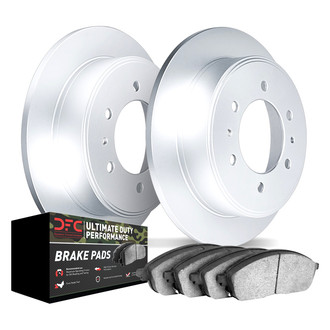 DFC® - Geospec Plain Rear Brake Kit with Ultimate Duty Performance Brake Pads