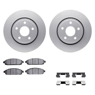 DFC® - Geospec Plain Front Brake Kit with Ultimate Duty Performance Brake Pads