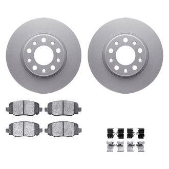 DFC® - Geospec Plain Rear Brake Kit with Ultimate Duty Performance Brake Pads